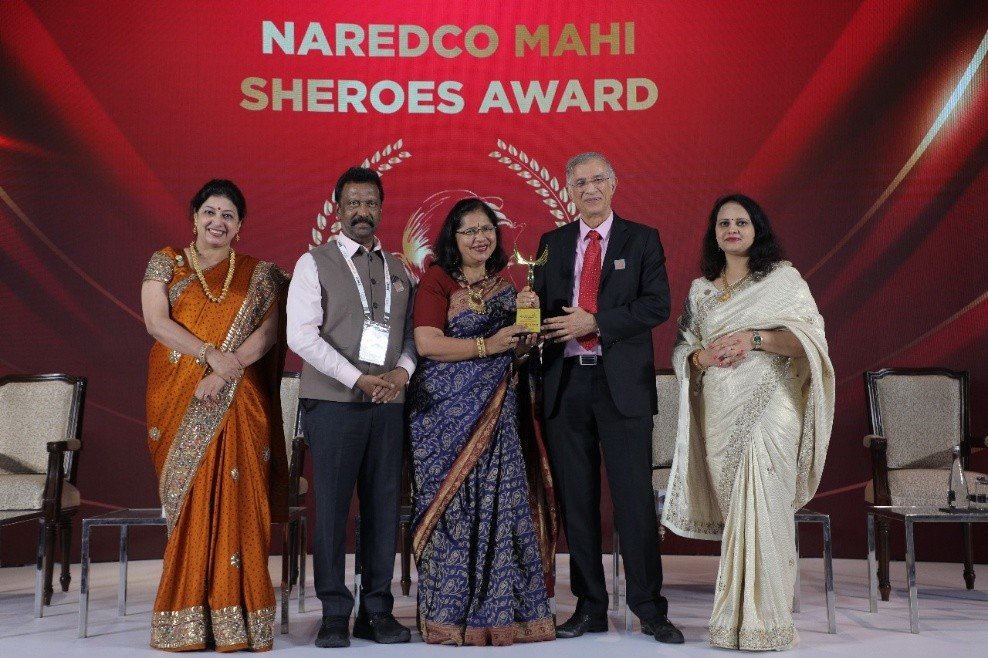 एनबीसीसी की रेशमा दुदानी को प्रतिष्ठित एनएआरईडीसीओ माही वूमेन अचीवर्स अवार्ड से सम्मानित किया गया