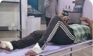 11 हजार वोल्ट की लाइन से लगा करंट का तेज झटका