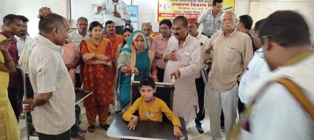 दिव्यांग बच्चों को उपकरण के साथ ही सभी जरूरतें पूरी की जाएंगी