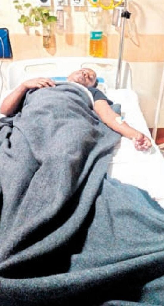 रेलवे अस्पताल के अटेंडेंट ने खाया जहर 