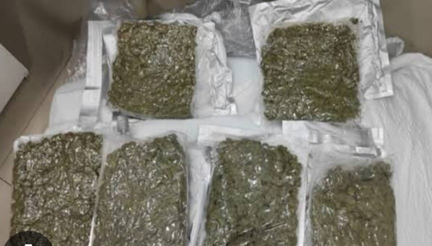 गांजे की खेप के साथ तस्कर गिरफ्तार