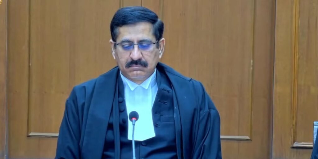 मां नर्मदा के तट पर न्यायदान के लिए भगवान ने चुना : जस्टिस संजीव सचदेवा