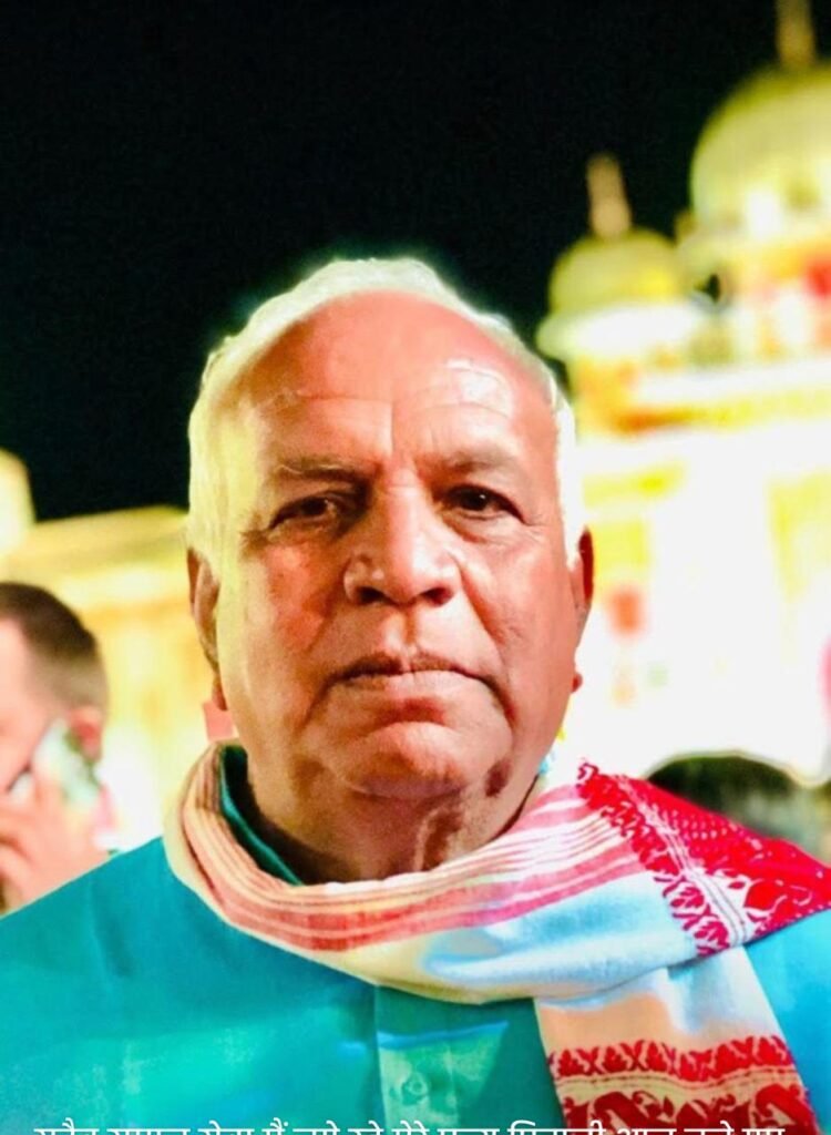 संघ के वरिष्ठ स्वयंसेवक प्रदीप पाण्डेय का निधन