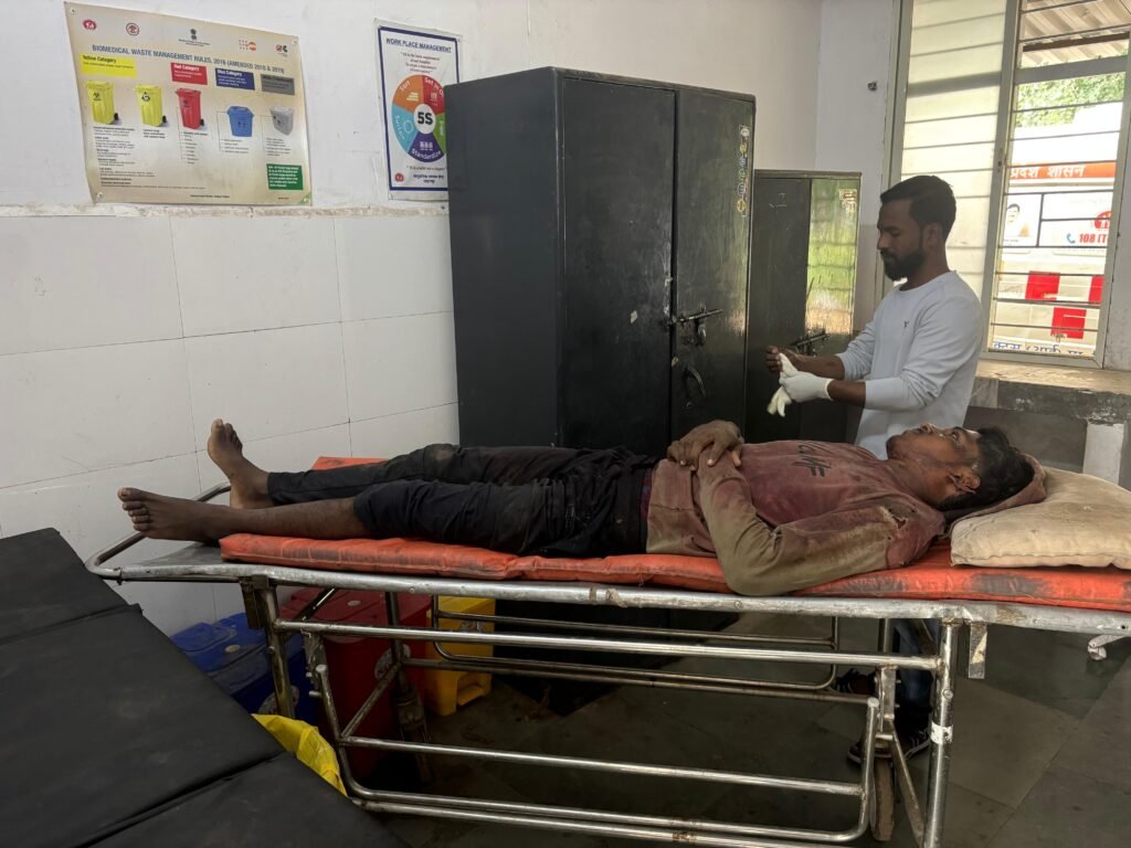 सतपुड़ा टाइगर रिजर्व में मछली पकड़ना पड़ा भारी, टाइगर के हमले में युवक घायल,भोपाल रेफर