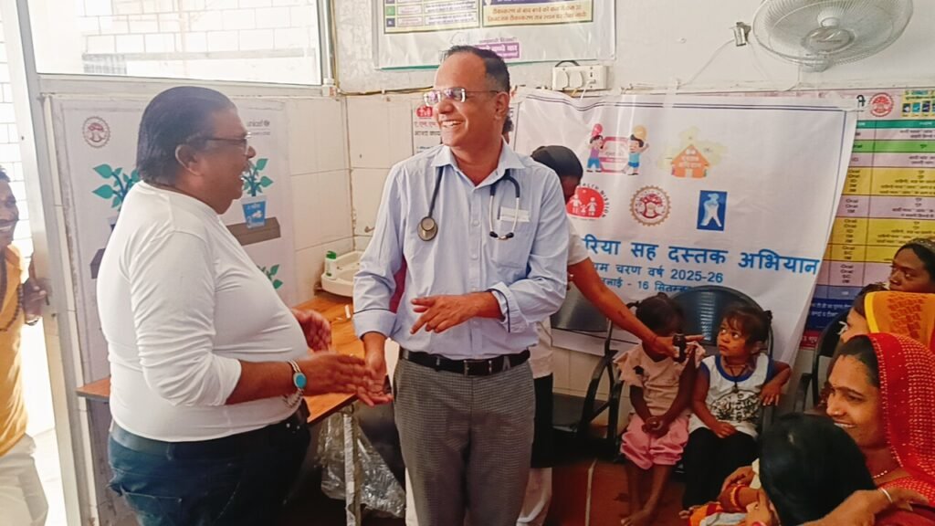 25 दिन तक चलने वाले डायरिया सह दस्तक अभियान की शुरुआत