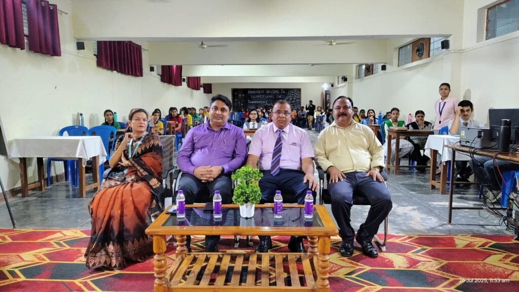 माउंट फोर्ट विद्यालय में जिला स्तरीय शतरंज प्रतियोगिता का आयोजन