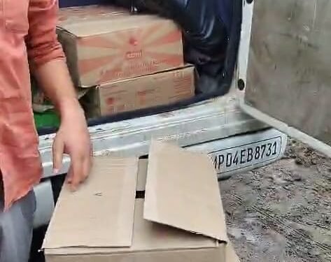 सोनकच्छ पुलिस की कार्रवाई अवैध शराब से भरी बोलेरो जब्त, एक आरोपी गिरफ्तार