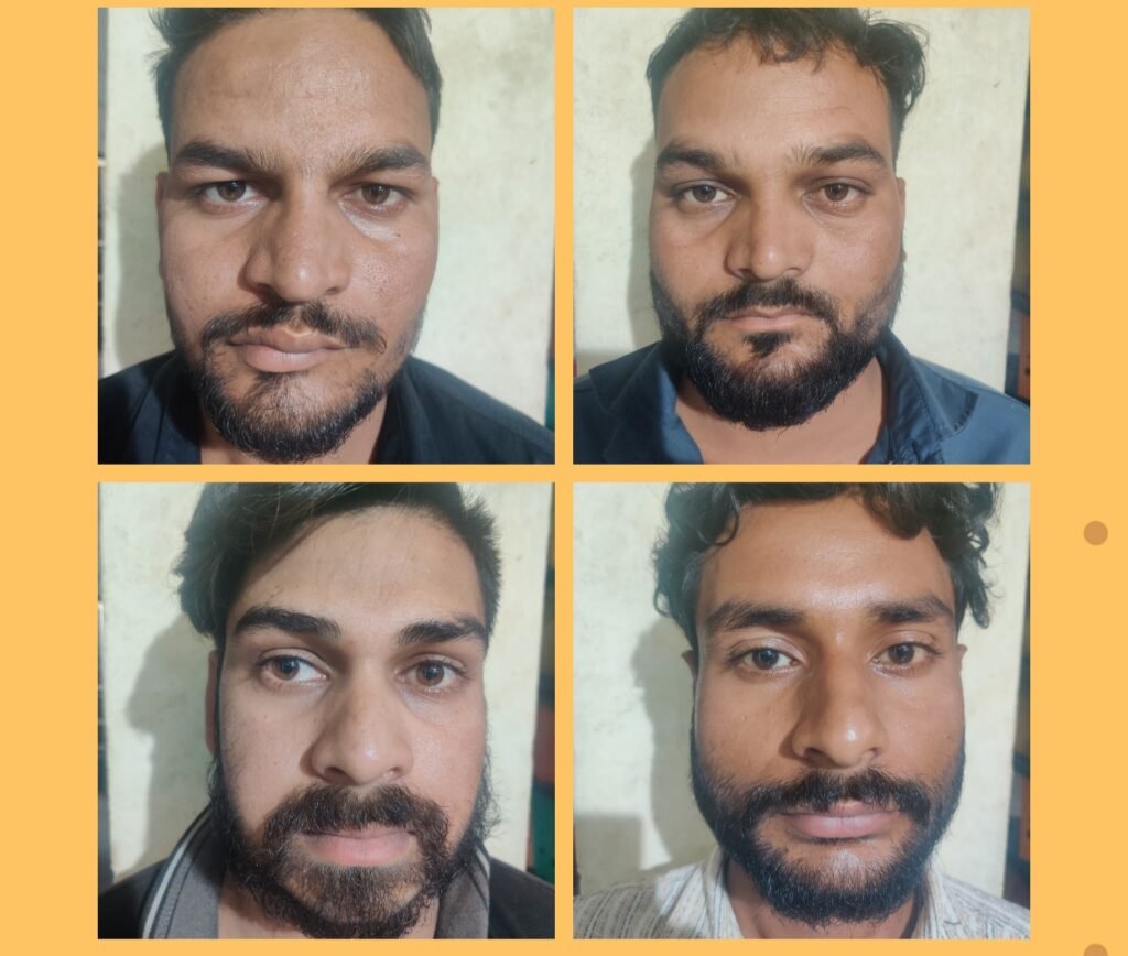 निर्माणाधीन पुल पर पीट पीट कर की गई मजदूर की हत्या के मामले में पांच आरोपी गिरफ्तार