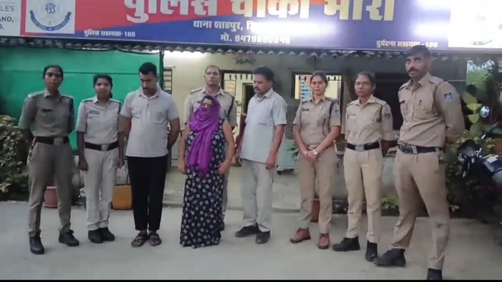 भौरा के पटेल वार्ड में वेश्यावृत्ति रैकेट का भंडाफोड़, महिला दलाल सहित चार गिरफ्तार