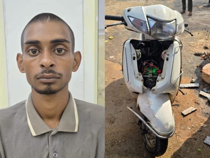 पुलिस की पकड़ में आया शातिर बदमाश, 4 दिन में 5 घटनाओं को दिया अंजाम