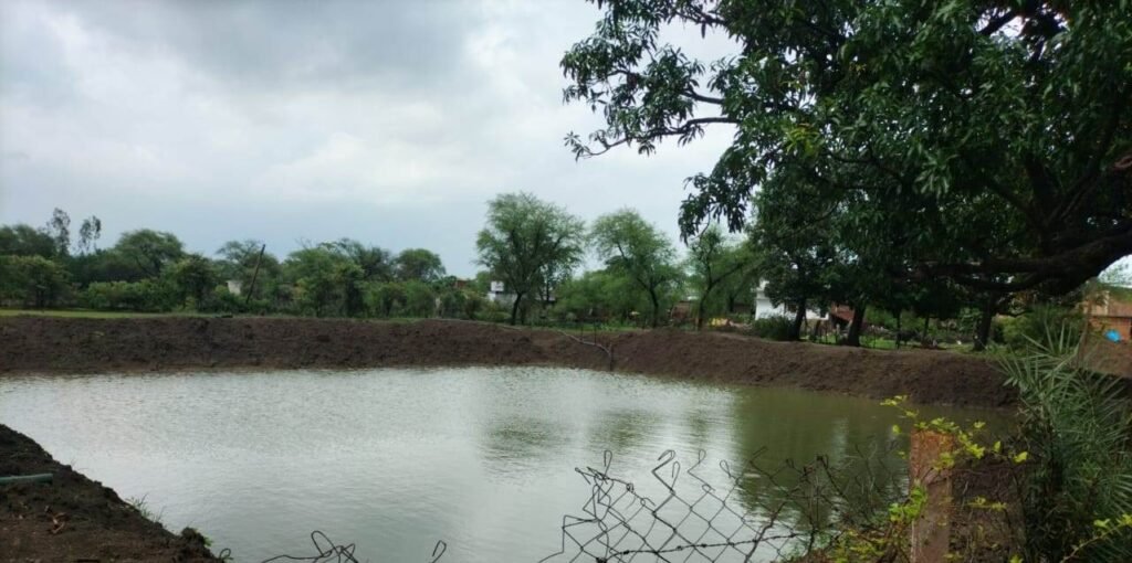 खेत तालाब ने मिटाया पानी का संकट