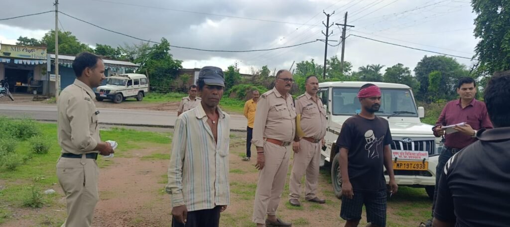 खेत में मिला 3 माह पुराना नर कंकाल