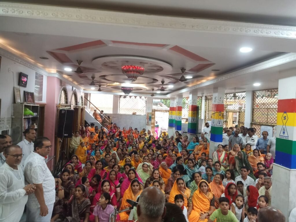 अशोका गार्डन जैन मंदिर में वीर शासन जयंती: आज हो रही चातुर्मास कलश स्थापना