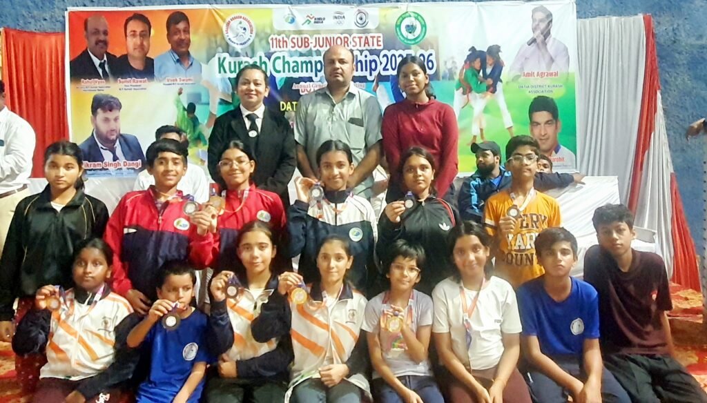 राज्य स्तरीय कुराश में सेमेरिटंस के खिलाड़ियों ने जीते पदक