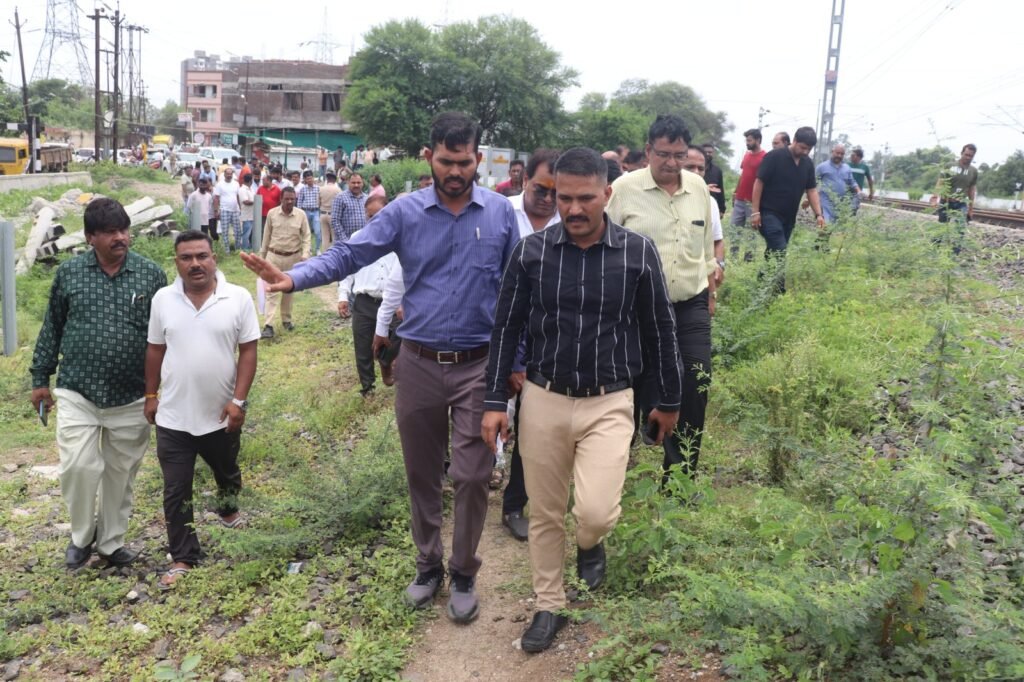 सिंगापुर टाउनशिप अंडरपास का निरीक्षण: मांगलिया ROB भी आंशिक खोला जाएगा