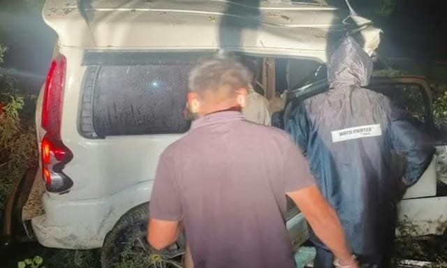 श्योपुर-शिवपुरी हाइवे पर हुआ हादसा, 4 की मौत