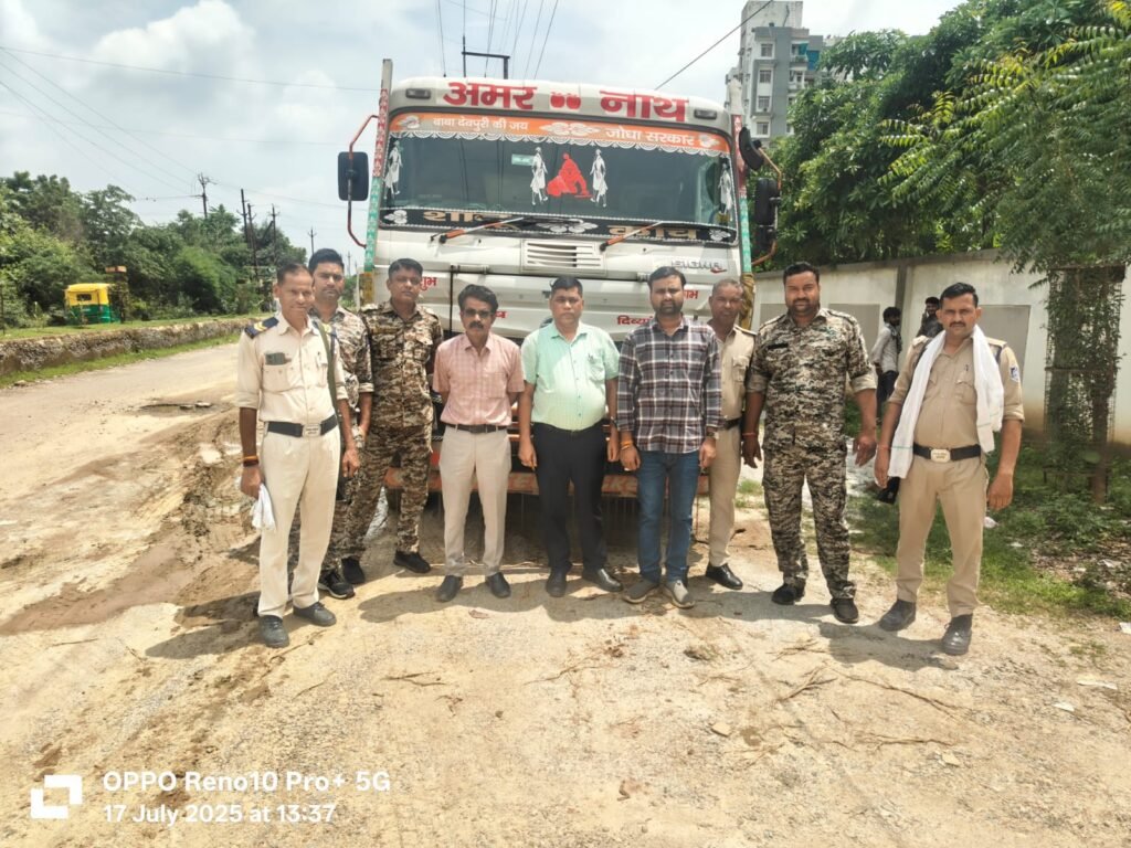 अवैध खनन  व परिवहन पर बड़ी कार्रवाई, 3 डंपर जब्त, 9.5 लाख का अर्थदंड लगाया