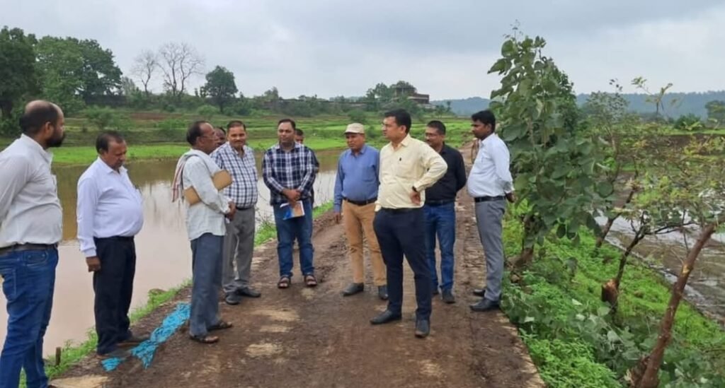 निर्माणाधीन भवन का काम 15 अगस्त तक हो पूरा: जिपं सीईओ