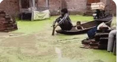 दतिया में बाढ़, 10 गांवों को भारी खतरा, शहर में 3 फीट पानी भरा, इंदरगढ़ में सड़कों पर नाव चलने लगीं