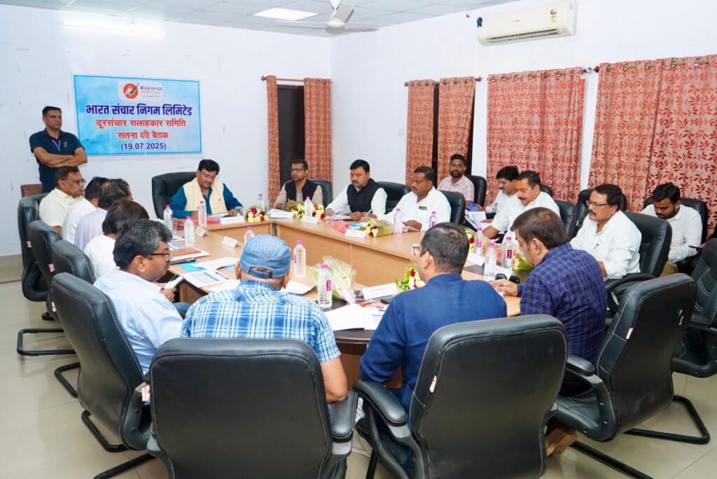 सतना के 22 गांवों में लगे 4जी टावर