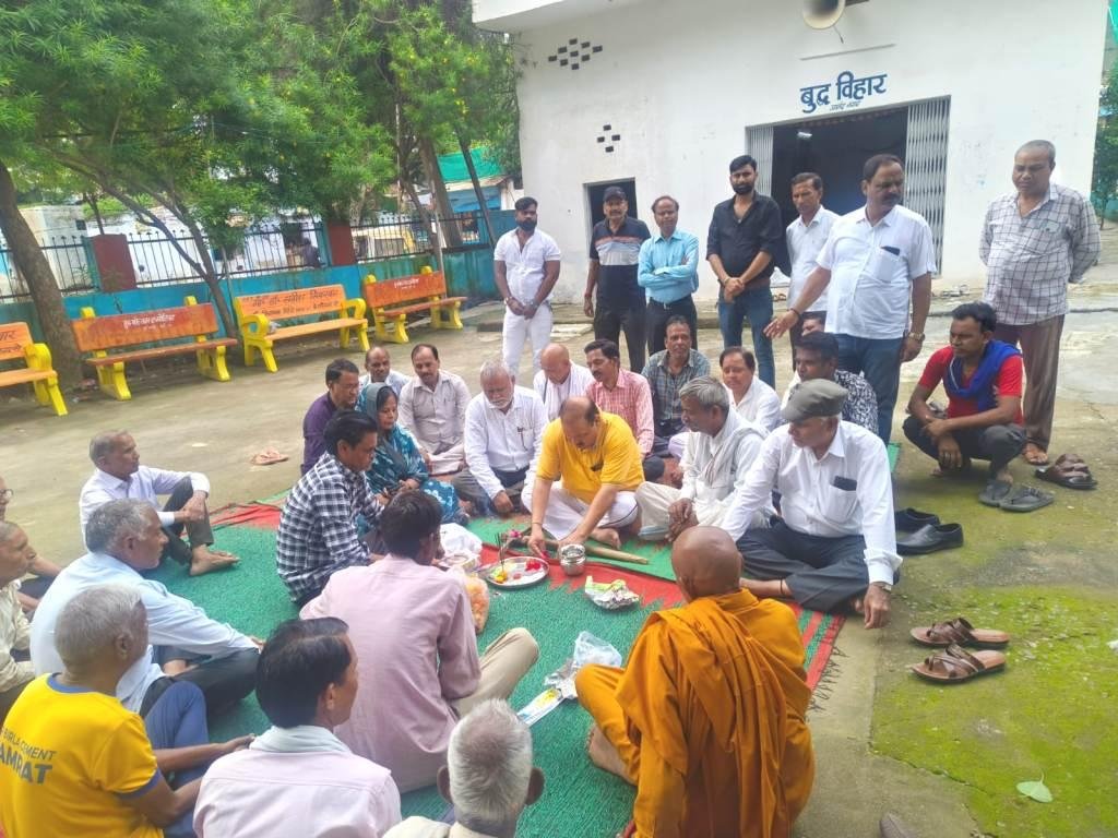 विधायक डॉ. सिकरवार ने किया विकास कार्यो के लिये भूमिपूजन