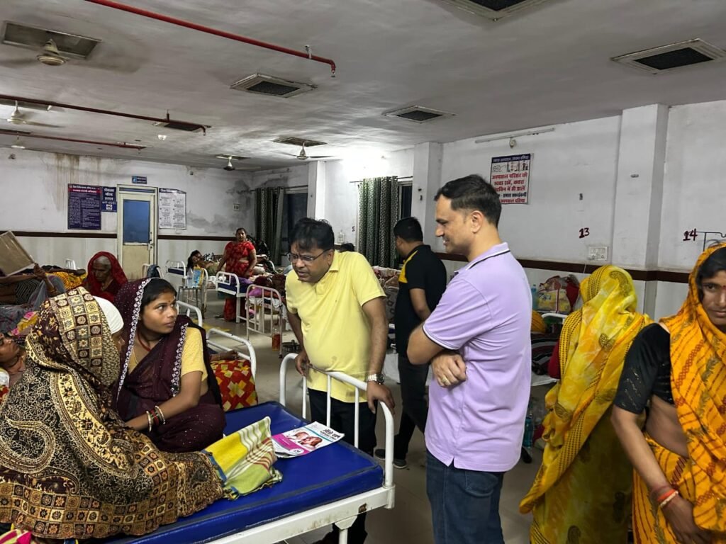 सिविल सर्जन डॉ. राठौर ने जिला अस्पताल का किया निरीक्षण, दिए सख्त निर्देश