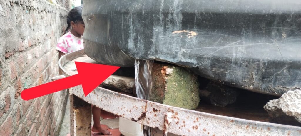 वार्ड 40: फूटी टंकी पर निर्भर रहवासी, नहीं हो रही पानी की पूर्ति