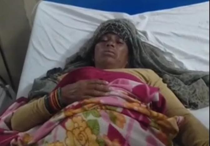 दतिया में आकाशीय बिजली गिरने से महिला झुलसी