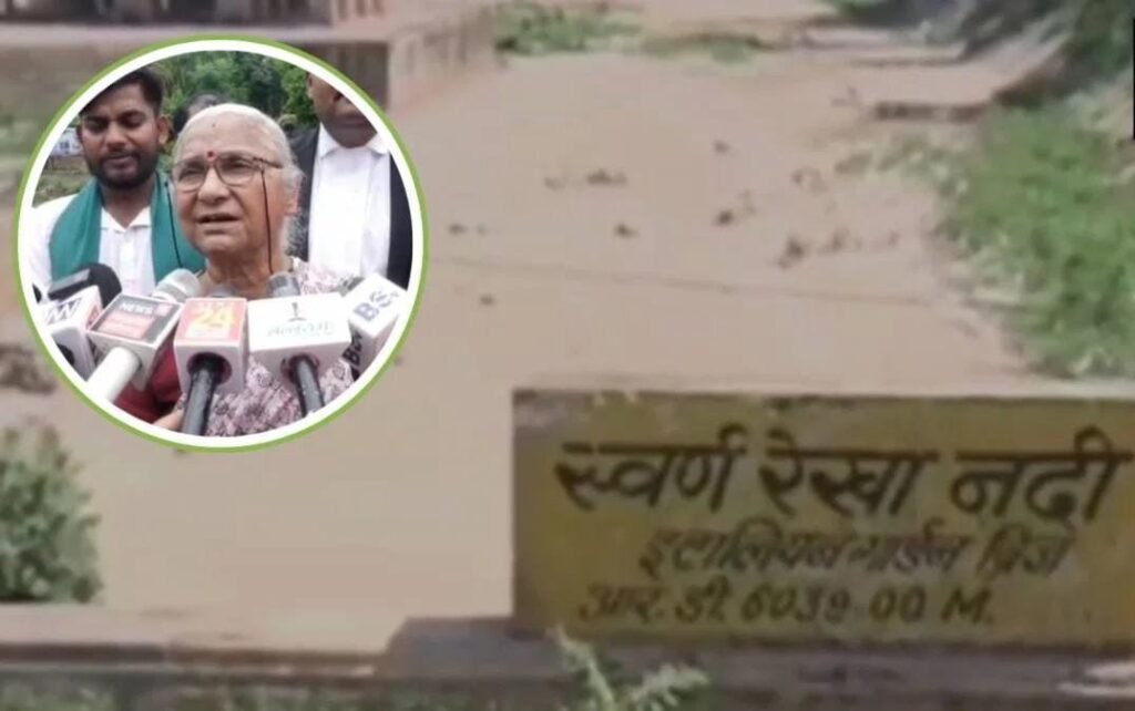 मेधा पाटकर ने स्वर्ण रेखा नदी के दयनीय हालात पर जताया दुख, ग्वालियर में नदी पुनरुद्धार की लड़ाई तेज