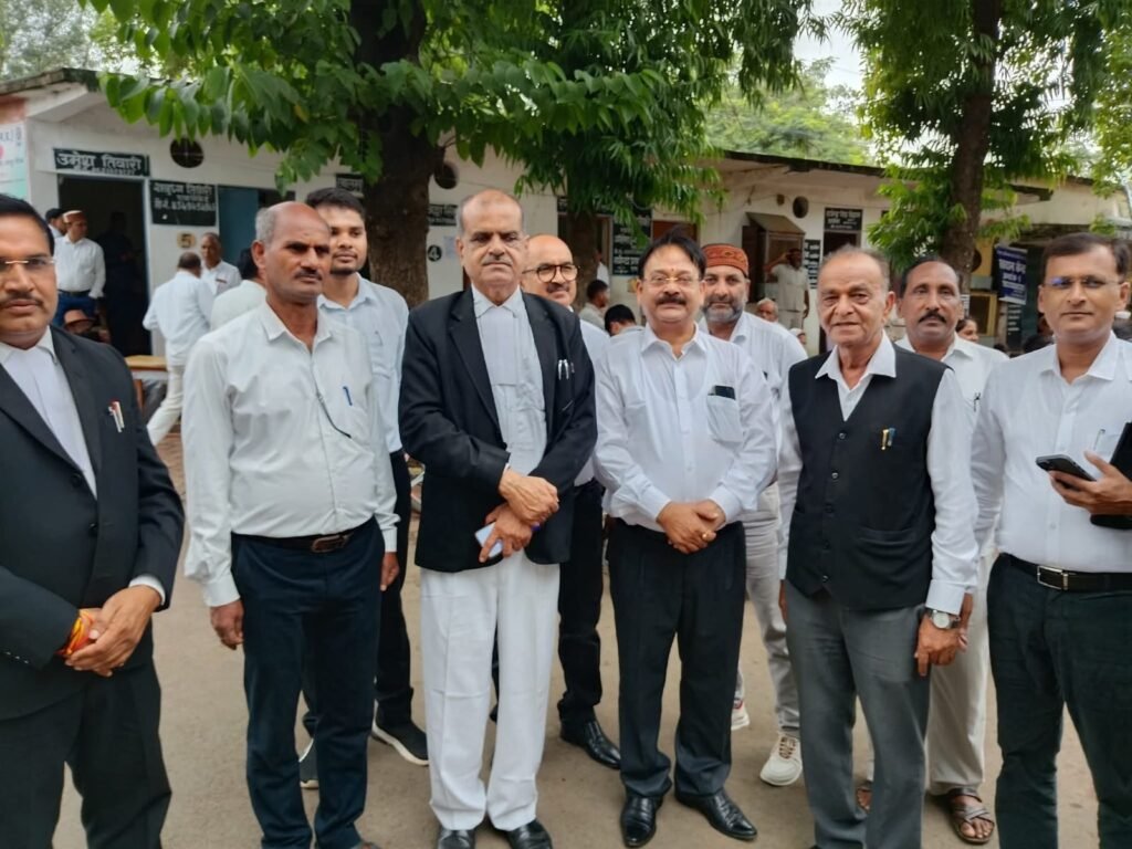 एडवोकेट बृजेन्द्र सिंह बघेल जिला अधिवक्ता संघ सीधी के अध्यक्ष निर्वाचित