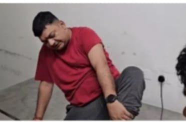 आधी रात बदमाश ने चलाई गोली