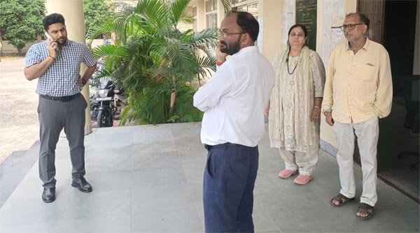 SDM राव ने रोजगार मेला स्थल का जायजा लिया