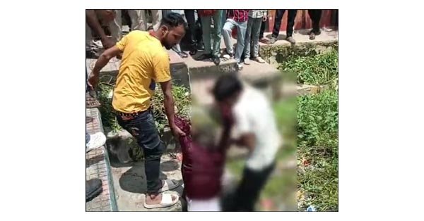 प्रताप सागर तालाब में मिला शव