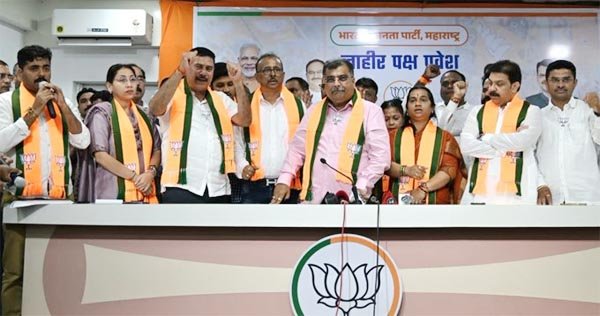 महाराष्ट्र में पूर्व पार्षद पाटिल भाजपा में शामिल