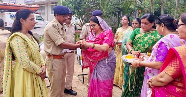 डिस्ट्रिक्ट कमांडेंट कार्यालय में मनाया गया रक्षा बंधन पर्व