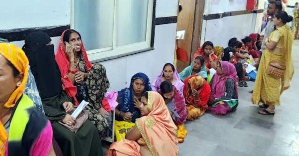 अस्पताल में बढ़ी मरीजों की भीड़
