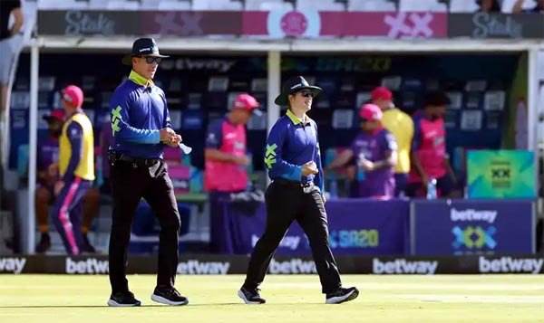 जैकब्स को इंग्लैंड में एसए20 अंपायर एक्सचेंज प्रोग्राम के तीसरे प्राप्तकर्ता के रूप में चुना गया