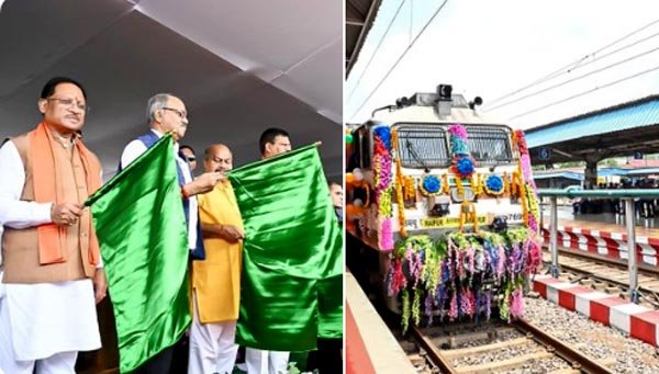 रायपुर-जबलपुर के बीच इंटरसिटी एक्सप्रेस की हुई शुरुआत