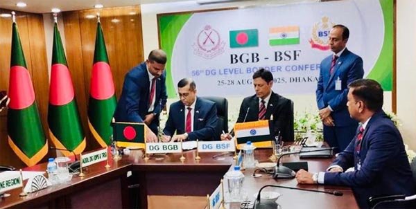 बीएसएफ और बीजीबी सीमा पार अपराध रोकने के लिए मिलकर उठायेंगे कदम