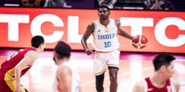 चीन ने पुरुष बास्केटबॉल एशिया कप में भारत को हराकर लगातार दूसरी जीत दर्ज की