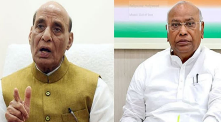 उपराष्ट्रपति चुनाव: राधाकृष्णन को निर्विरोध जिताने के लिए राजनाथ सिंह ने खड़गे से की बात