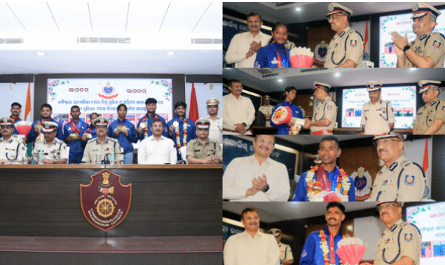 ओडिशा के पुलिस महानिदेशक ने राष्ट्रीय खेल दिवस पर 41 खिलाड़ियों को किया सम्मानित