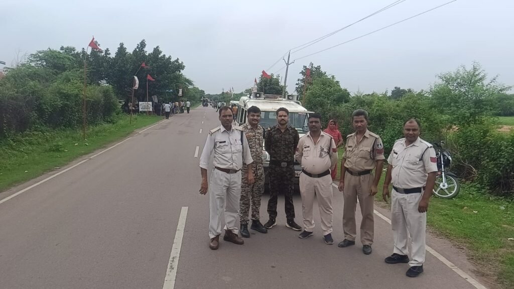 गौर तिराहा के पास गढ़ीमलहरा पुलिस ने अवैध देशी कट्टे सहित आरोपी को दबोचा