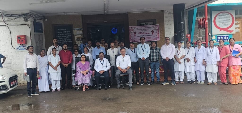 जिला चिकित्सालय को मुस्कान सर्टिफिकेशन की गौरवपूर्ण उपलब्धि