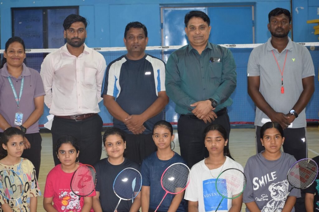 माउंट फोर्ट विद्यालय में जिला स्तरीय बैडमिंटन प्रतियोगिता संपन्न