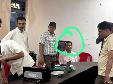 10 हजार की रिश्वत लेते सहायक ग्रेड-3 रंगे हाथ गिरफ्तार