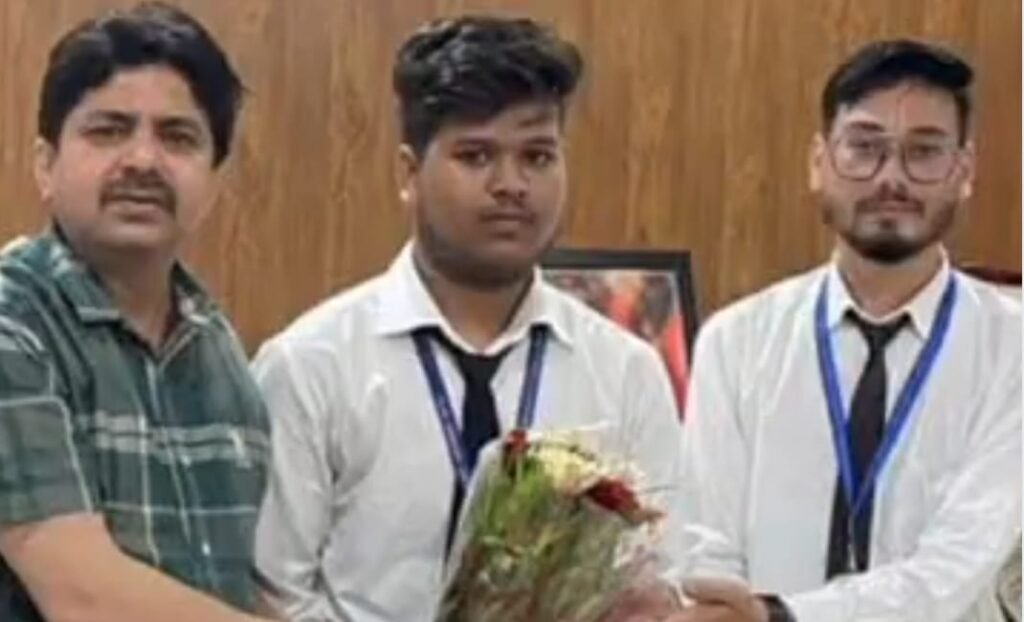 श्री कृष्णा यूनिवर्सिटी के दो छात्रों का ISRO इंटर्नशिप के लिए चयन