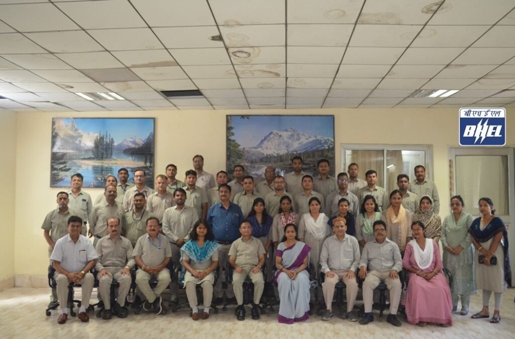 भेल में इंस्पायर प्रशिक्षण: सजग और जिम्मेदार रह कर नई भूमिका निभाओ 