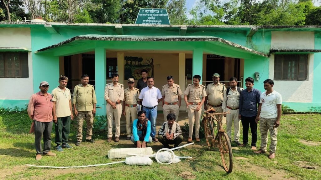 संजय टाइगर रिजर्व में बाघ शिकार कांड के सभी आरोपी गिरफ्तार 