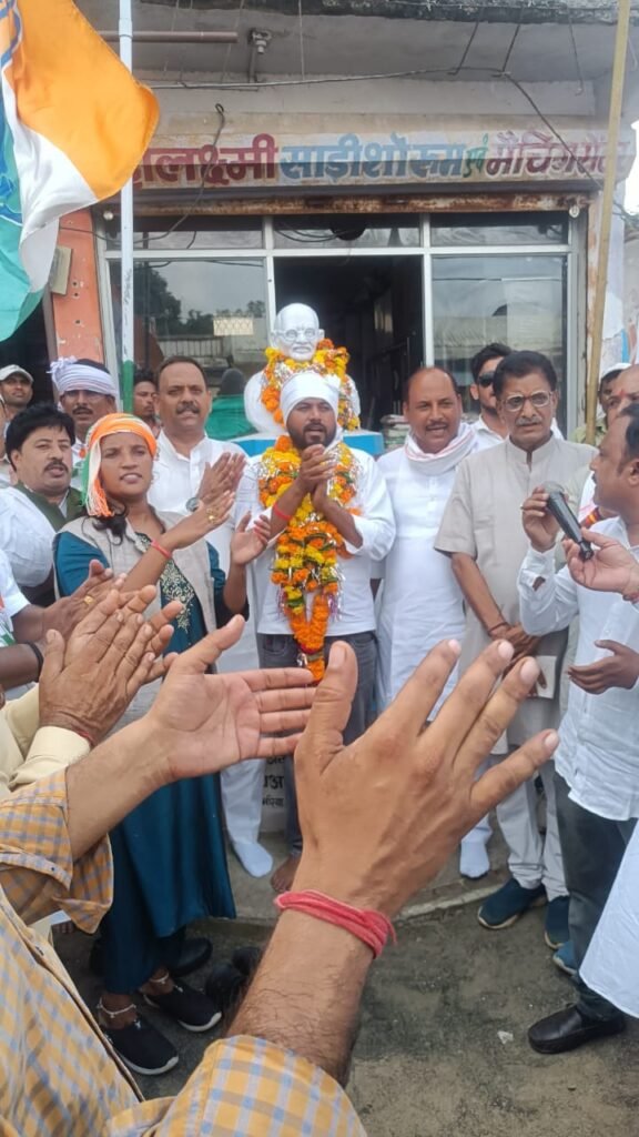 जिला कांग्रेस अध्यक्ष इंजी. विजय कोल का मानपुर में स्वागत, पहली युवा आदिवासी को मिली जिम्मेदारी